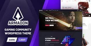 Armadon โ Gaming Community WordPress Theme