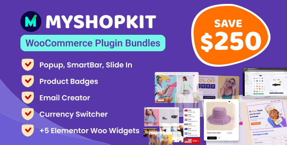 MyShopKit โ WooCommerce Coupon Popup, SmartBar, Slide In