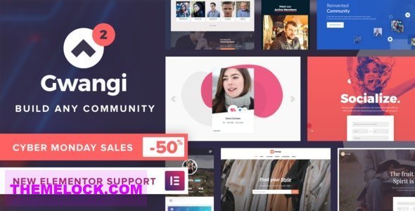 Gwangi โ PRO Multi-Purpose Membership, Social Network & BuddyPress Community Theme