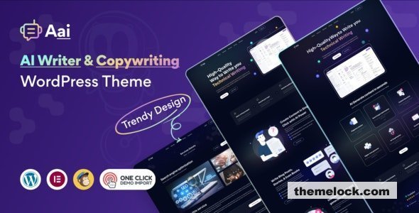 Aai โ AI Writer & AI Copywriting Landing Page Theme