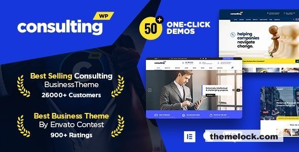 Consulting โ Business, Finance WordPress Theme