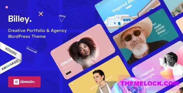 Billey โ Creative Portfolio & Agency WordPress Theme